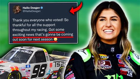 hailie deegan leaked videos|Hailie Deegan HINTS at BIG ANNOUNCEMENT… *LEAKED!!*